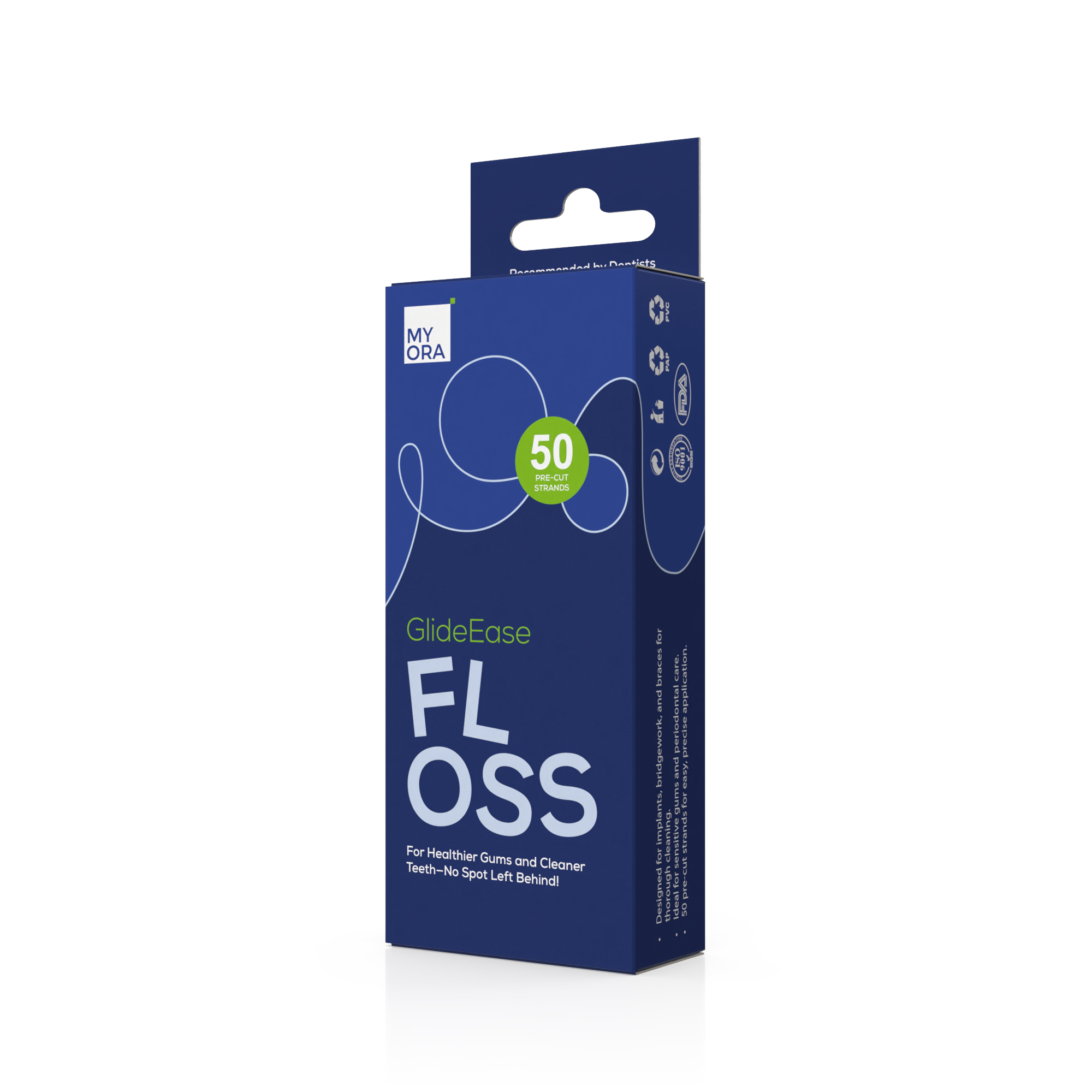MyOra GlideEase Floss - Pack Of 1 (50 Pcs/Pack)