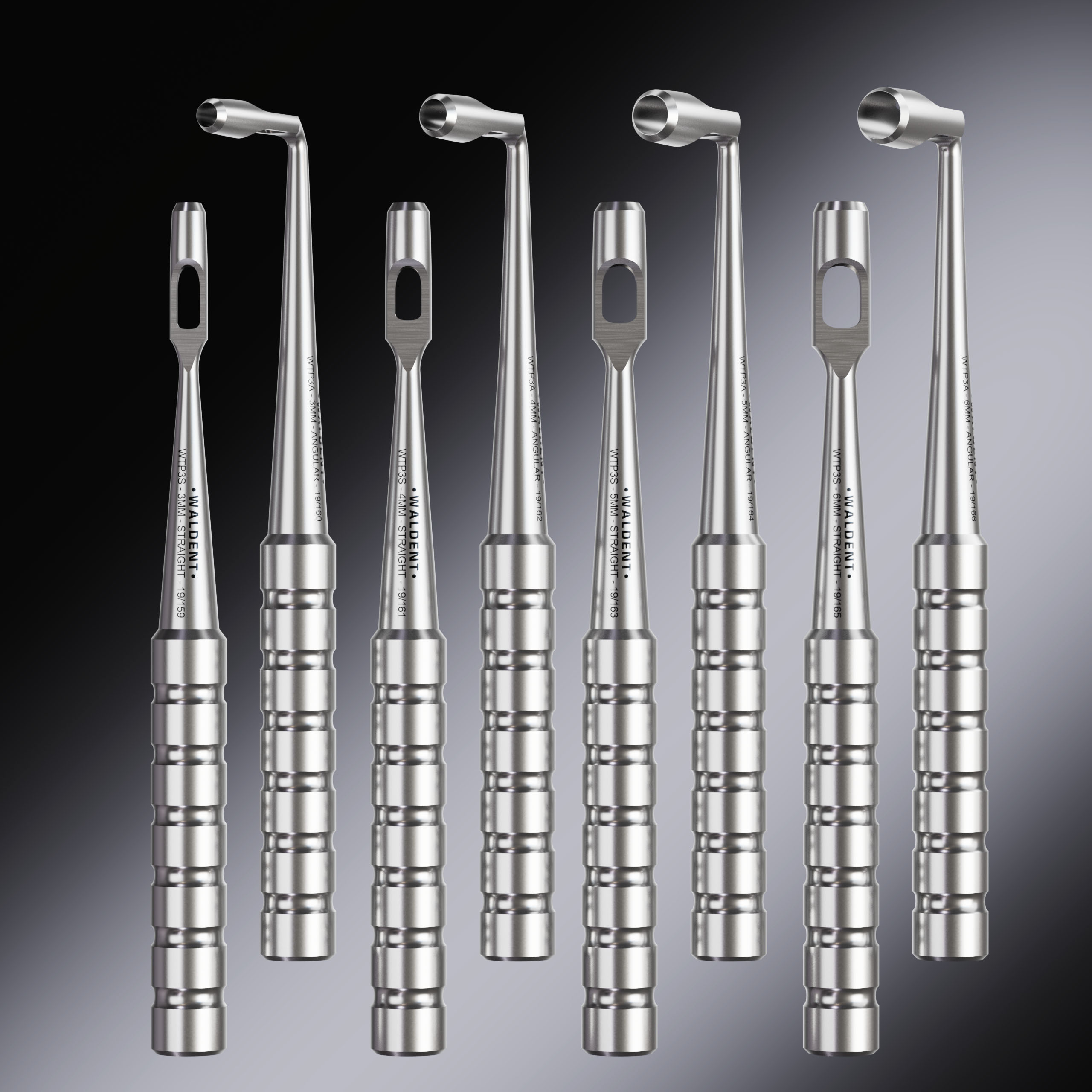 Waldent Implant Tissue Punch - Set of 8