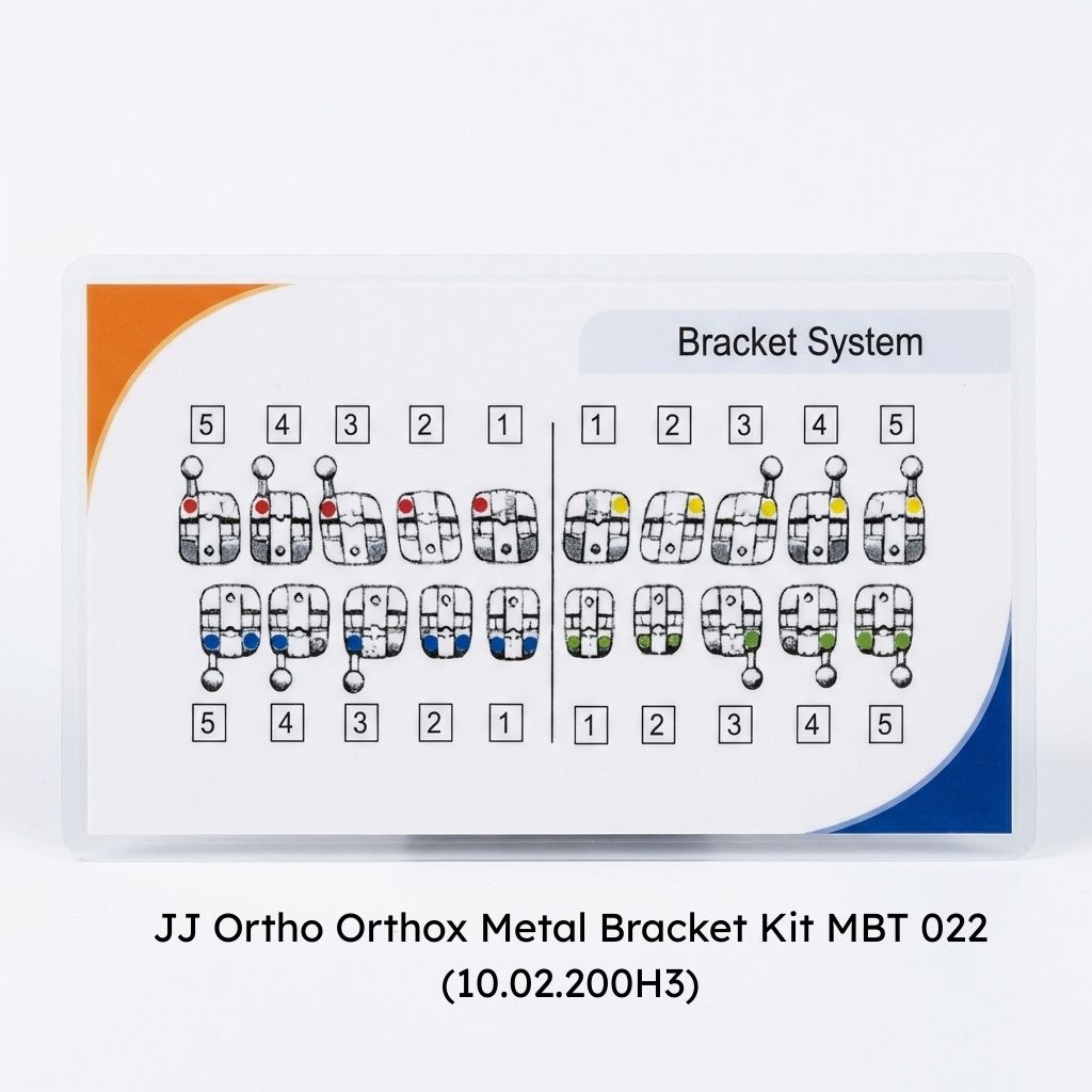 JJ Ortho Orthox Metal Bracket Kits