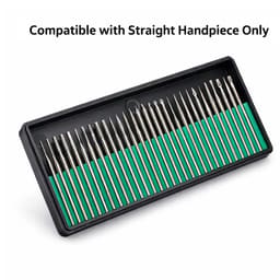 Jinguang Straight Handpiece Diamond Burs kit (30Pcs/Set)  - 2