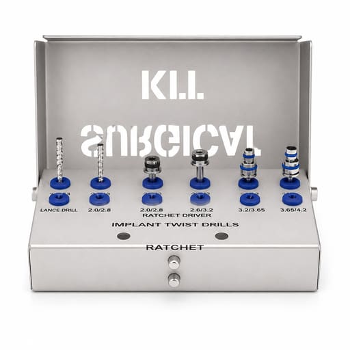 Julldent Israeli Surgical Box (JULL-DENT 222)