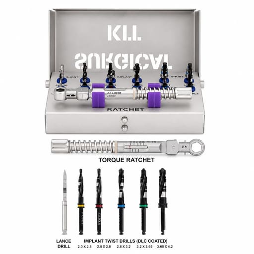 Julldent Israeli Surgical Box (JULL-DENT 222)