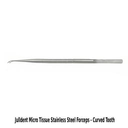 Julldent Micro Tissue Stainless Steel Forcep (JULL-DENT 074) - 7