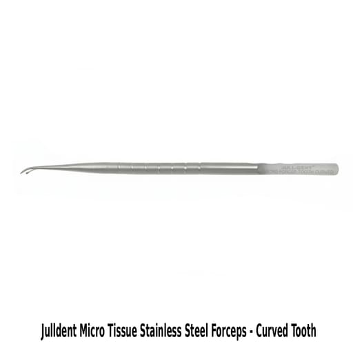 Julldent Micro Tissue Stainless Steel Forcep (JULL-DENT 074)