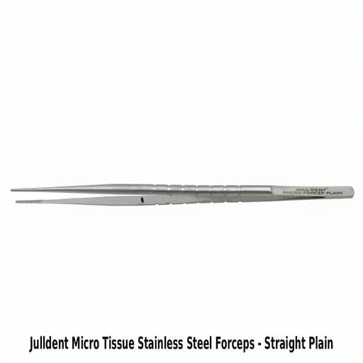 Julldent Micro Tissue Stainless Steel Forcep (JULL-DENT 074)