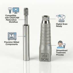 Dentaltech Nobel Biocare RP Compatible Scan Body - 8