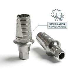 Dentaltech Osstem Compatible Ti Base - Mini - 7