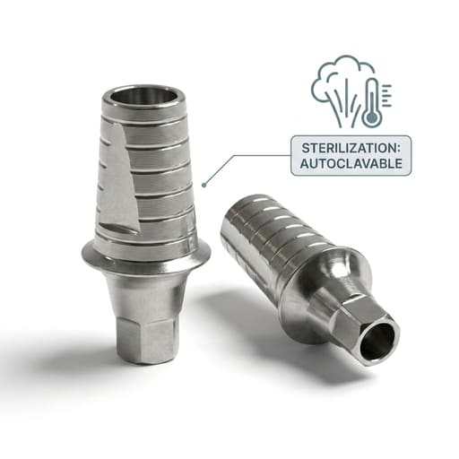 Dentaltech Osstem Compatible Ti Base - Mini