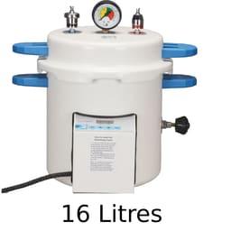Life Stericlave With Digital Display Timer  - 16 Litres With Drum (9 x 9 inches) [ST1012EDT]