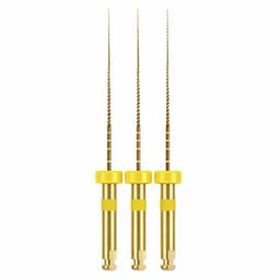 SuperEndo Pro Glide Rotary Files 21mm G3 (19/2%) (Pack of 3)