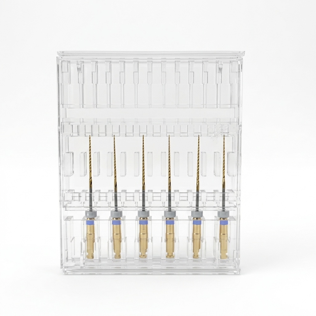 Micro Mega Hero Gold Rotary Files -21mm 6% #30 (Pack of 6)