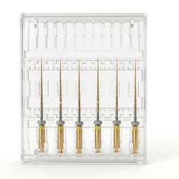 Micro Mega Hero Gold Rotary Files -25mm 4% #30 (Pack of 6)