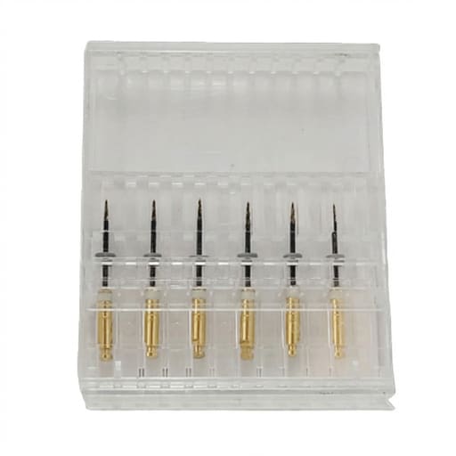 Micro Mega Hero Gold Rotary Files -25mm 4% #17 (Pack of 6)
