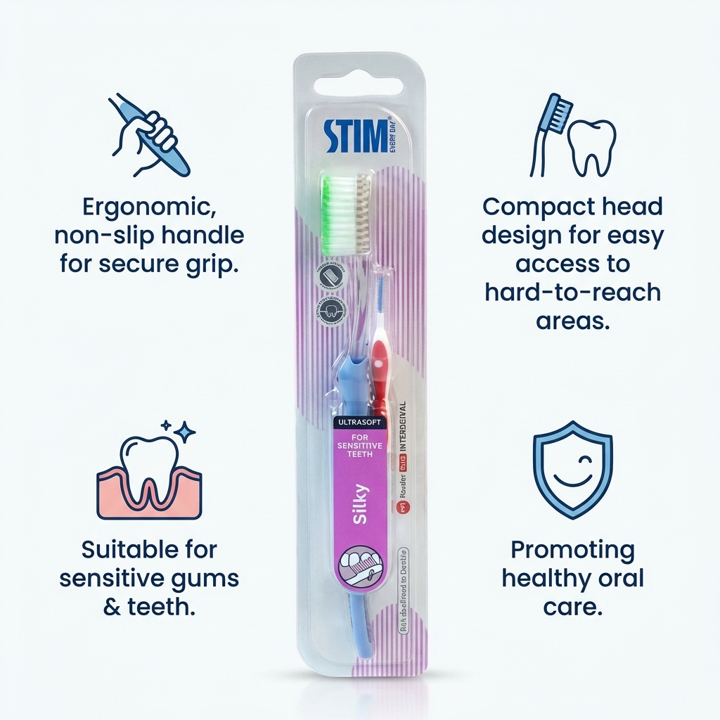 Stim Silky Brush (Pack of 1)