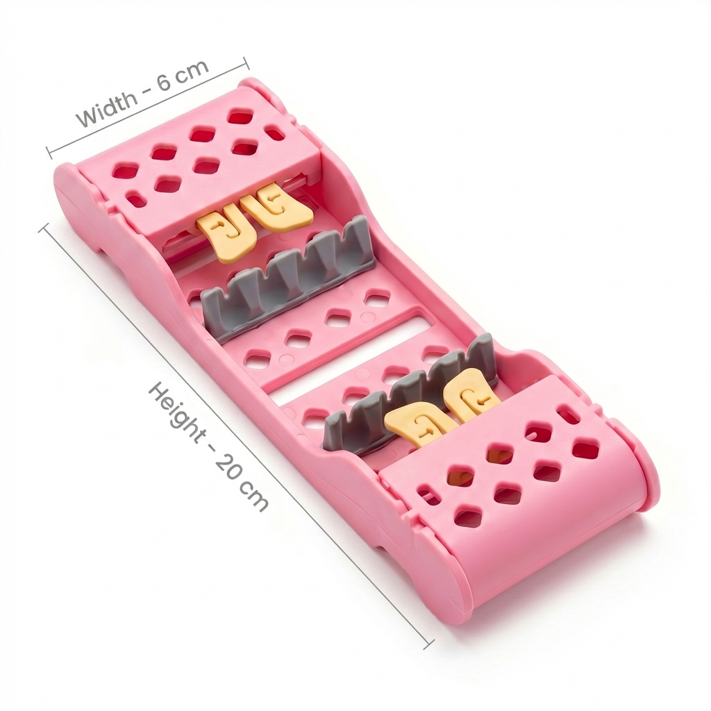 Dental Instruments Sterilization Surgical Plastic Cassette Rack 4 Holder