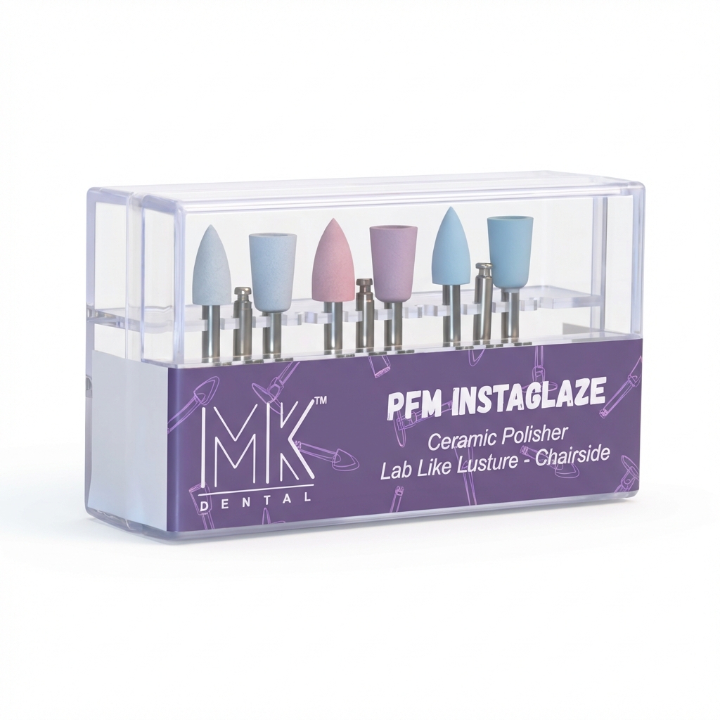 MIK PFM InstaGlaze Ceramic Polishing Bur Kit