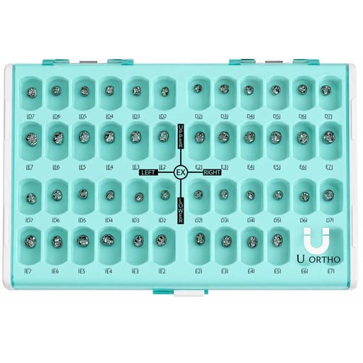U Ortho Stainless Steel Primary Molar Crown - Assorted Kit (Set of 48)