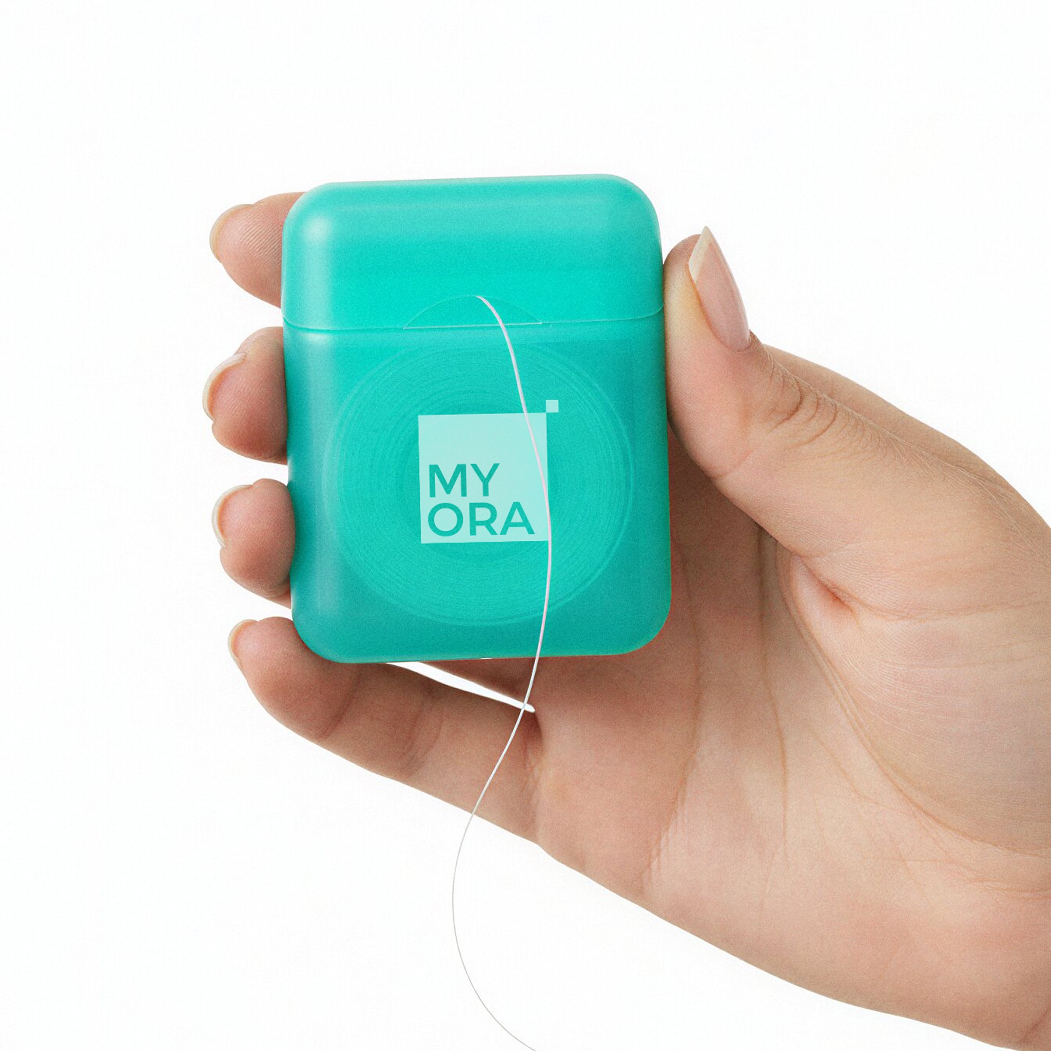 MyOra FreshGlide Waxed Floss 50m - Mint (Pack Of 12)