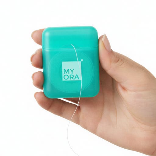 MyOra FreshGlide Waxed Floss 50m - Mint (Pack Of 12)