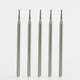 NewDiamond Round Carbide Bur Straight Handpiece -02 (Pack of 5)