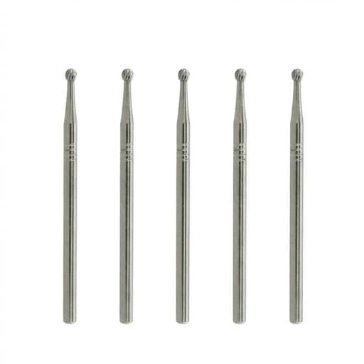 NewDiamond Round Carbide Straight Handpiece Bur-07 (Pack of 5)