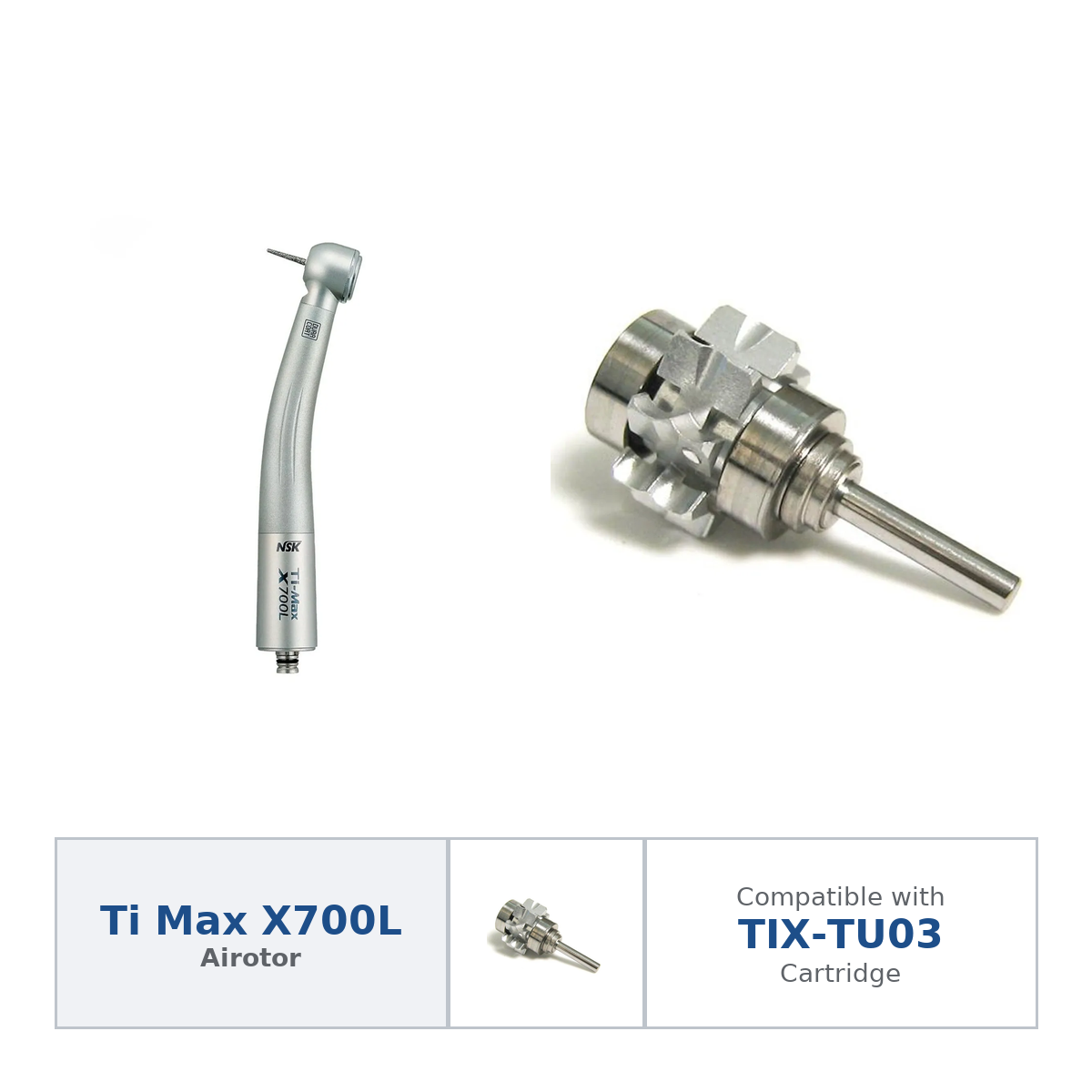 NSK Ti Max X700L Torque Airotor Handpiece (Optic)