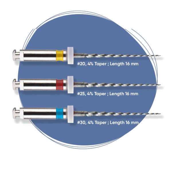 Neoendo Pedoflex Rotary Files 16mm Assorted (Pack of 3)