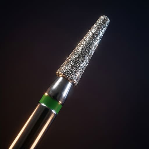 Frank Dental Tapered Round Diamond Bur TR Series (Coarse)