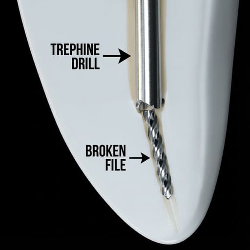 Waldent Trephine Drills For EndoResQ File Retrieval System (Pack Of 3)