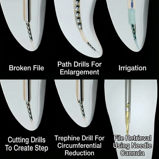Waldent Trephine Drills For EndoResQ File Retrieval System (Pack Of 3)
