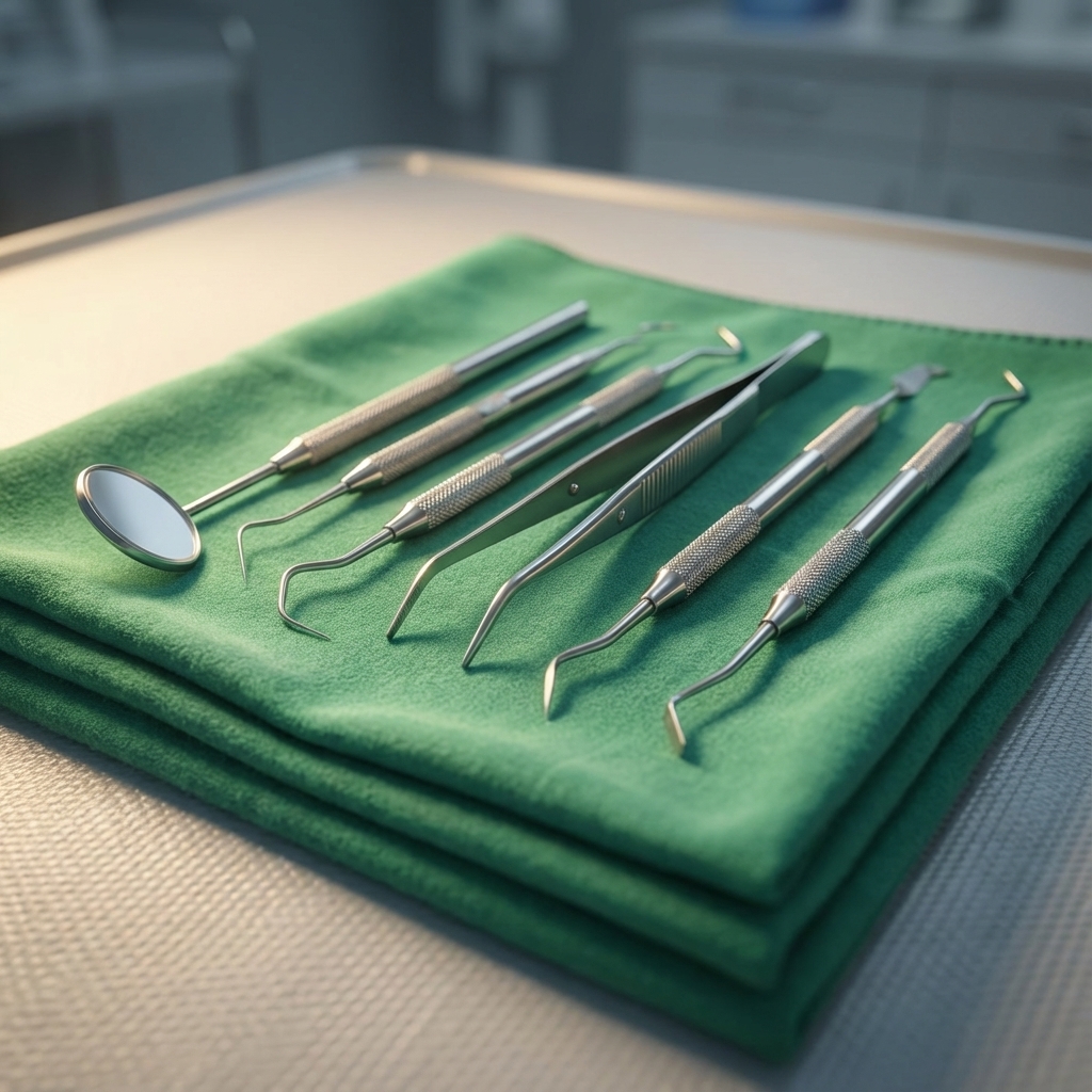 Surgical Green Cloth 0.5m X 0.5m