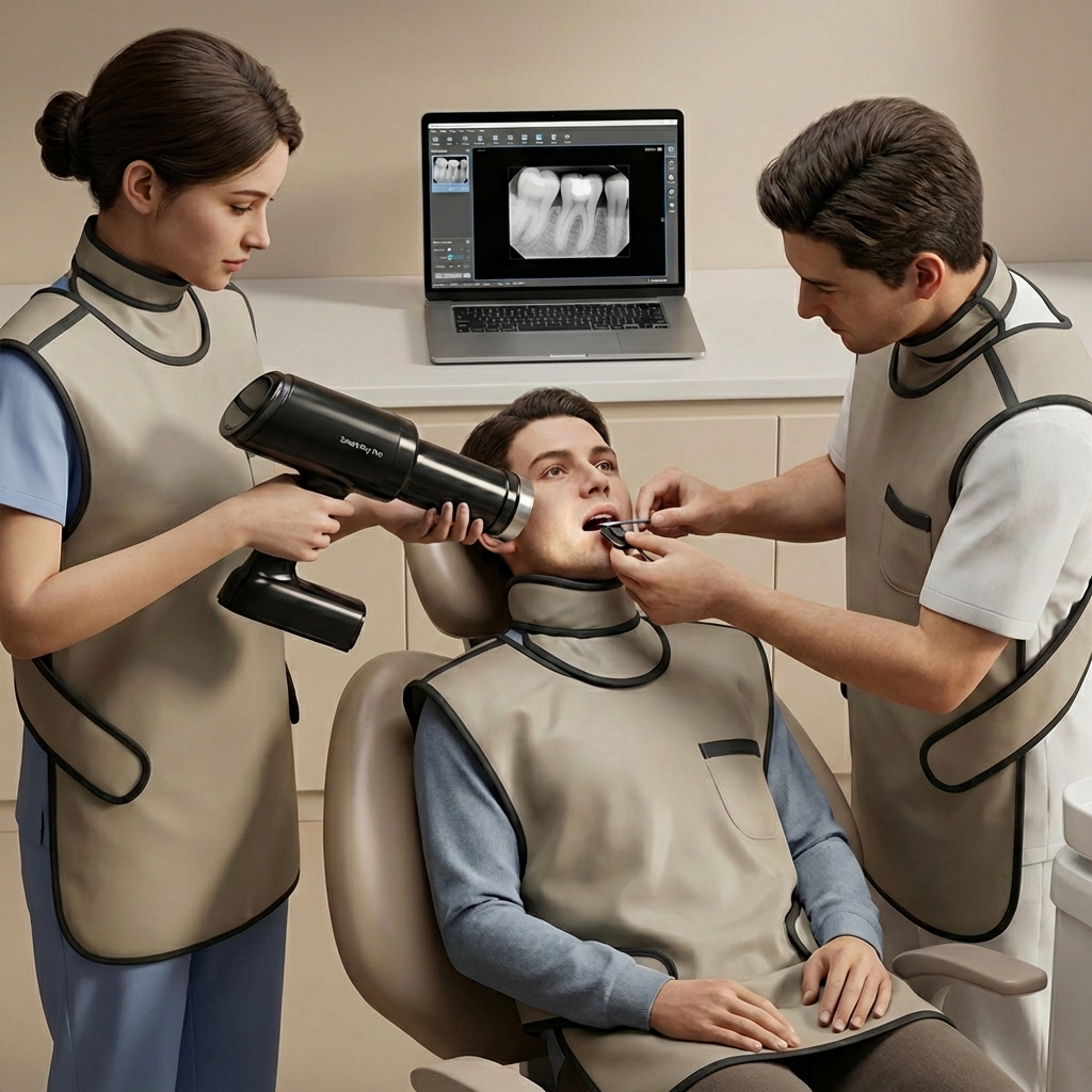 Woodpecker RTA Smart Ray Pro Portable DC Xray Machine By Waldent     