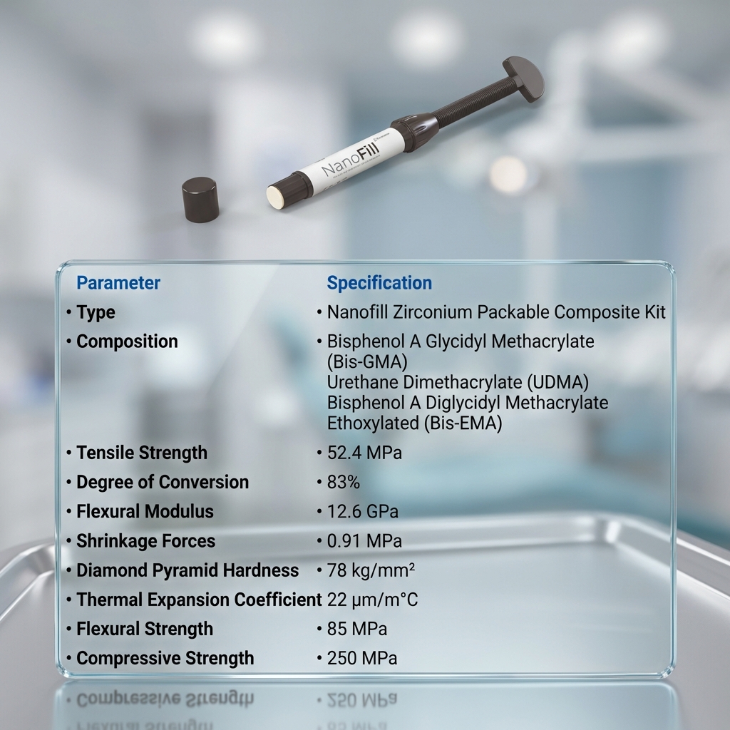 Waldent NanoFill Zirconium Composite Kit 