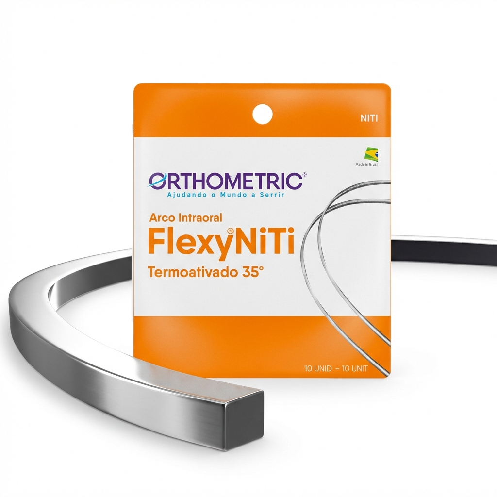 OrthoMetric Flexy NiTi Thermal 35ºC Archwire - Square (10/Pk)