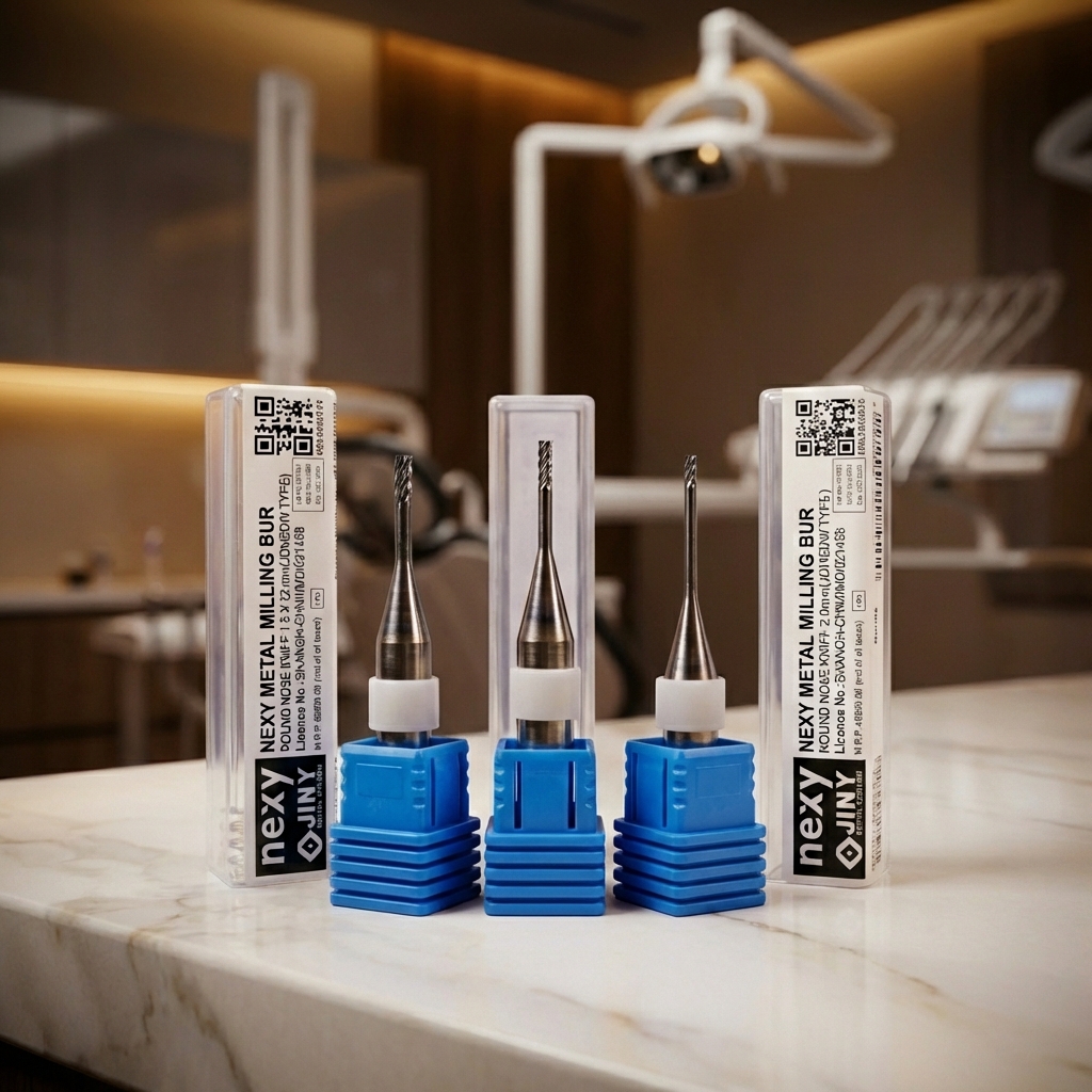 Nexy Metal Milling Bur DC - Round Nose Knife (JDM5DW Type)