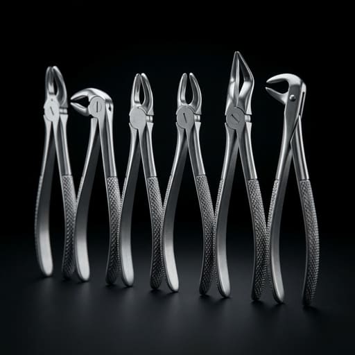 Waldent Extraction Forceps Kit Set of 12 (K1/1)     