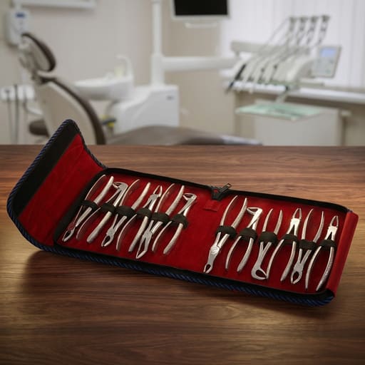 Waldent Extraction Forceps Kit Set of 12 (K1/1)     