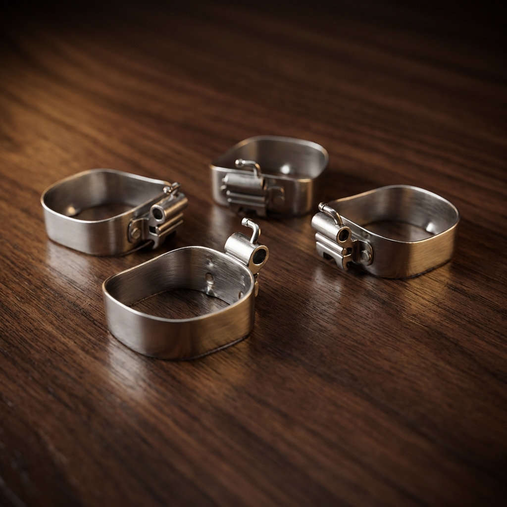 Natural Molar Bands Convertible MBT 0.022 1st Molar U2L1 (Pack of 4)