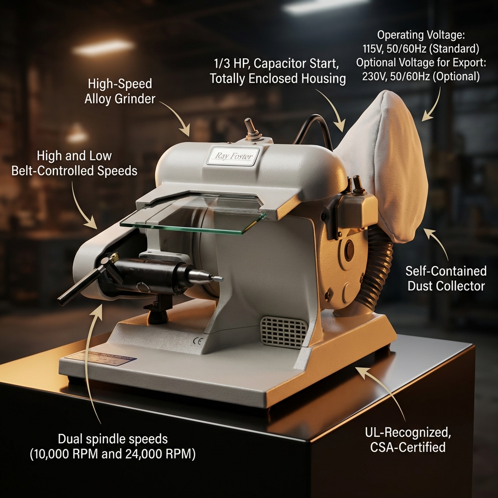 Ray Foster High Speed Alloy Grinder AG04