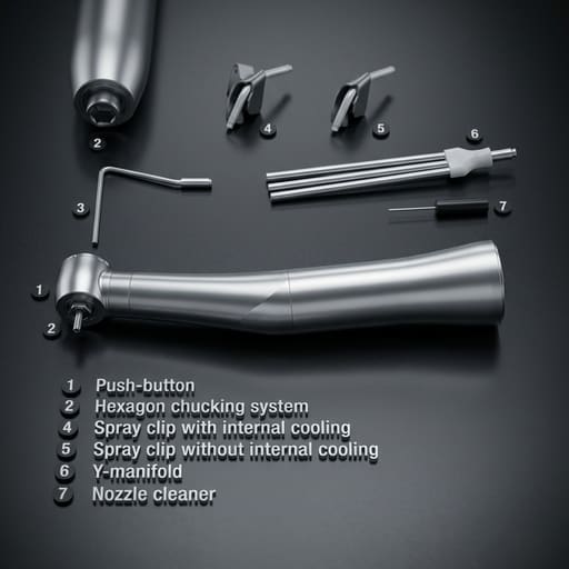 W&H Wi-75 E/Km Implantology Handpiece - WH104