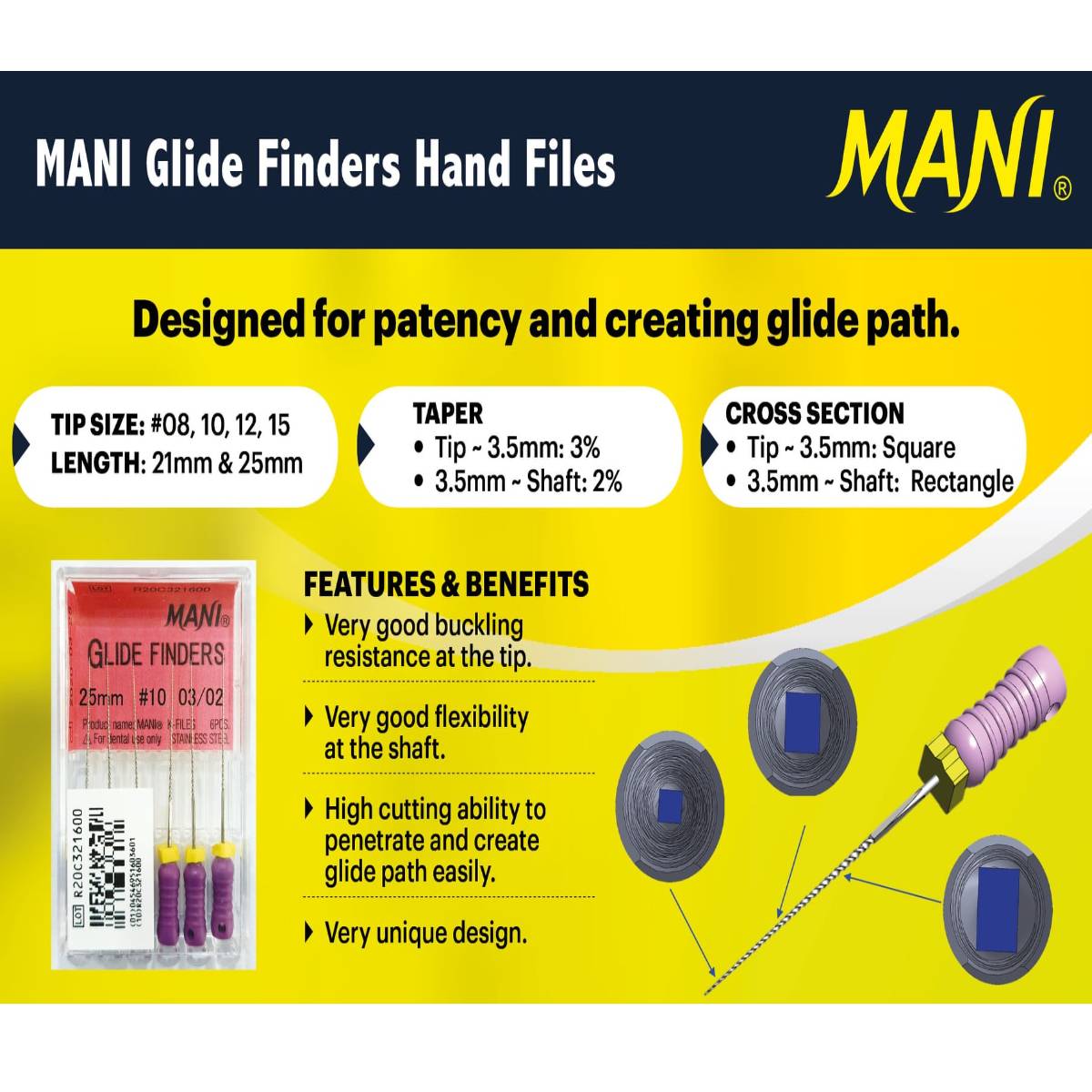 Mani Glide Finders 25mm