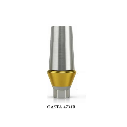 Dentaltech Straight Abutment Regular ∅4.5mm X G/H3.0mm X 7.0mm - Osstem | Dentium | DIO | Cowellmedi | Neobiotech | Dentis Compatible (GSTAS 4731R)