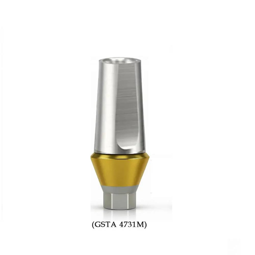 Dentaltech Straight Abutments Mini ∅4.5mm X G/H3.0mm X 7.0mm- Osstem Mini Implant Compatible (GSTA 4731M)