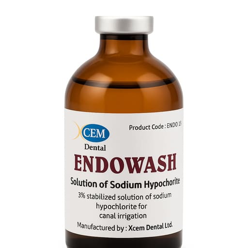 Xcem Endowash 3% Sodium Hypochlorite Solution 