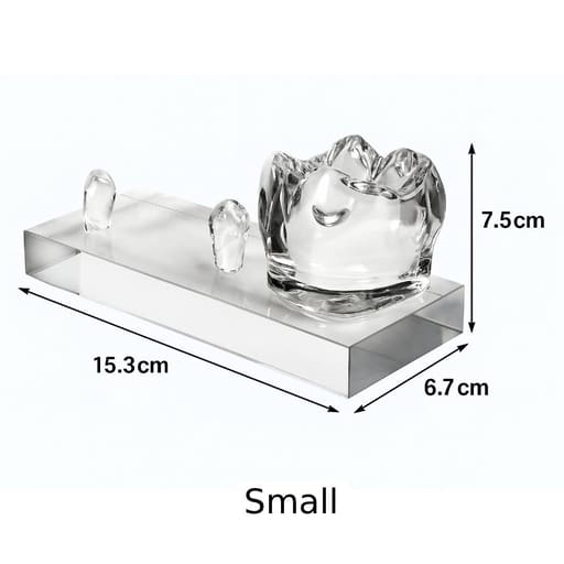 iDENTical Glass Business Card Holder