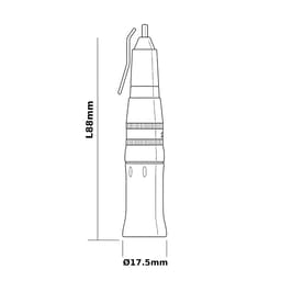 Marathon Straight Surgical Handpiece ES -100N - 2