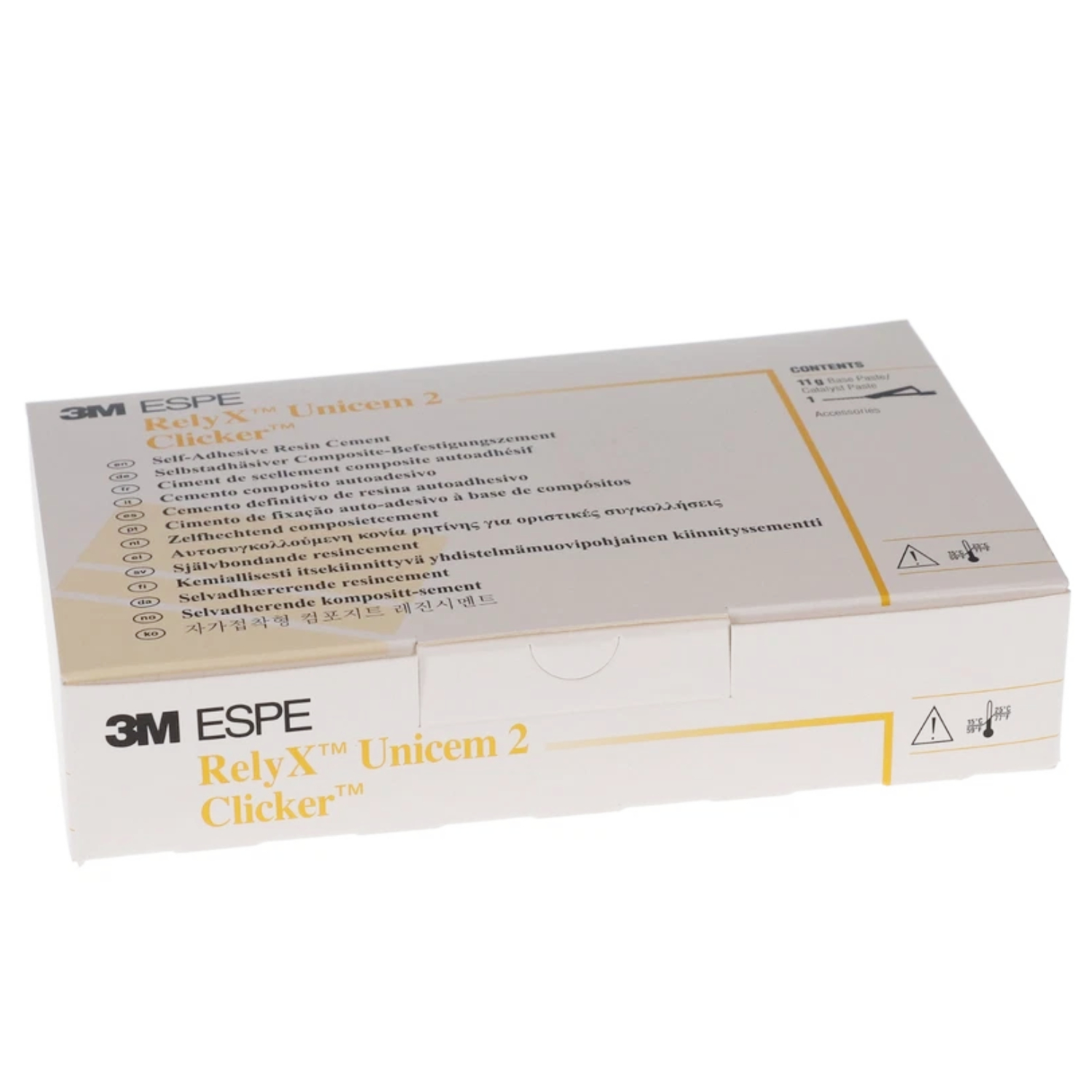 3M ESPE Relyx U200 Self-Adhesive Resin Cement - Translucent (Clicker Dispenser)