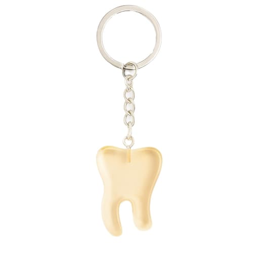 iDENTical Tooth Shape Resin Keychain