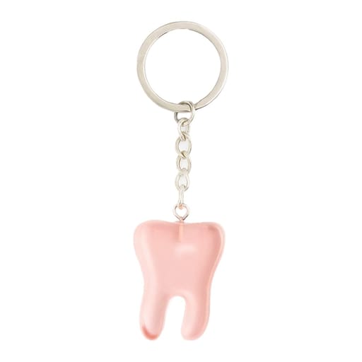 iDENTical Tooth Shape Resin Keychain