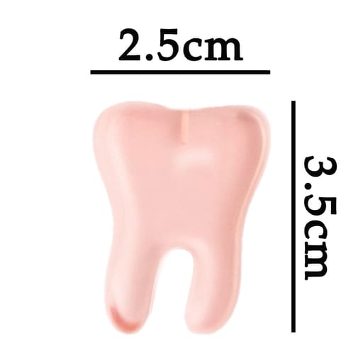 iDENTical Tooth Shape Resin Keychain